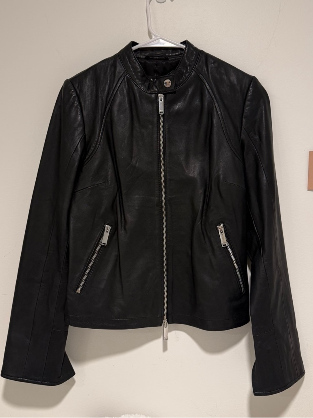 Danier leather biker jacket